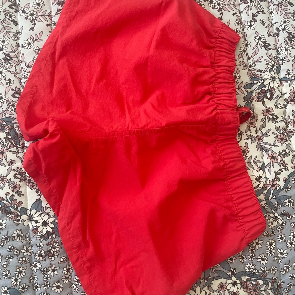 Patagonia Red Barely Baggies Shorts
